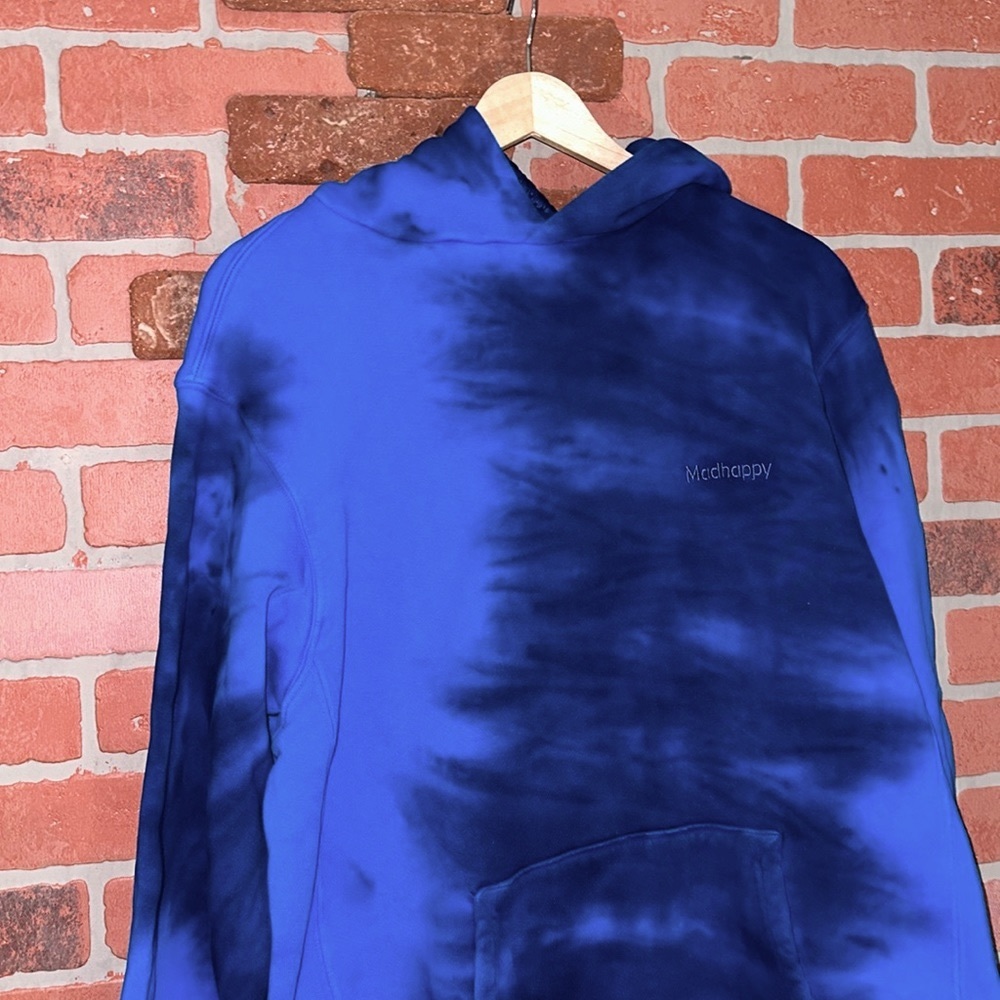 Madhappy Blue Tie-Dye Hoodie